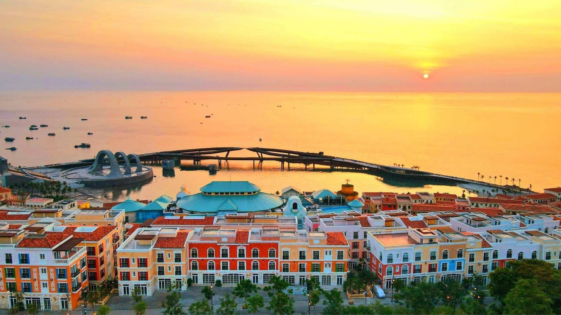 Watch the sunset and enjoy the clear blue beaches